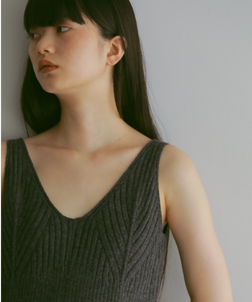 CASA FLINE カーサフライン ブラウンワンピース 新品 最終値下げ CASA FLINE（カーサフライン） ニットワンピース FREE ブラウン