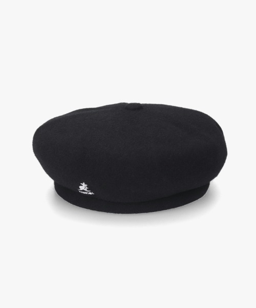 「KANGOL」 ベレー帽 MEDIUM ブラック レディース_画像6