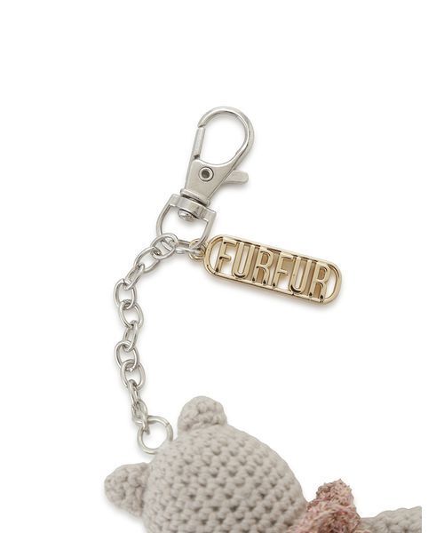 FURFUR（ファーファー） キーケース プリマキャットモチーフクロシェ