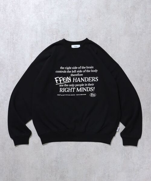 「FFEIN」 スウェットカットソー LARGE アッシュグレー メンズ_画像7