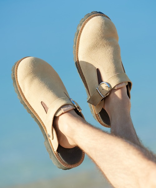 gramb グラム　ローカット glamb（グラム） サンダル Cow Suede Clog Sandals / カウスエード