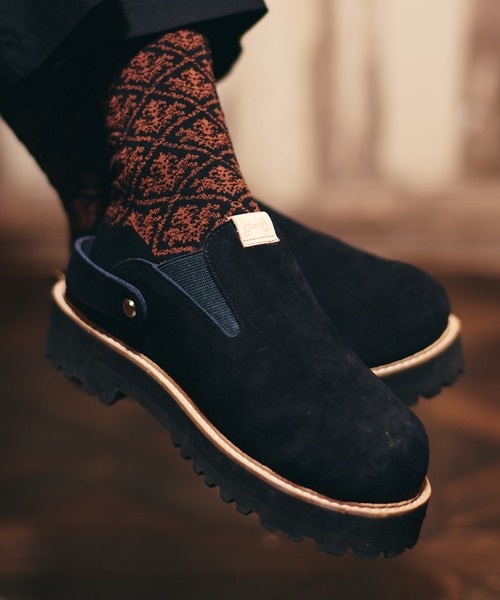 glamb（グラム） サンダル Cow Suede Clog Sandals / カウスエード