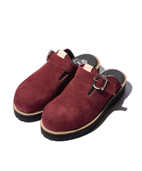 glamb（グラム） サンダル Cow Suede Clog Sandals / カウスエード