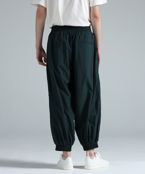ワイドパンツ パンツ Y-3 RAW EDGE 3 STRIPES NYLON SHELL PANTS メンズの画像