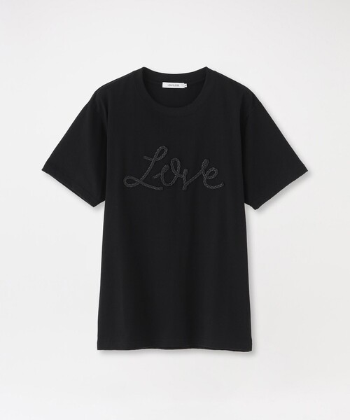 LOVELESS（ラブレス） tシャツ 半袖 LOVEコード刺繍Tシャツ レディース