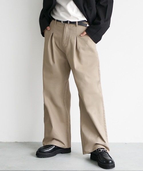 MinoriTY（マイノリティ） ワイドパンツ チノパン 「MinoriTY
