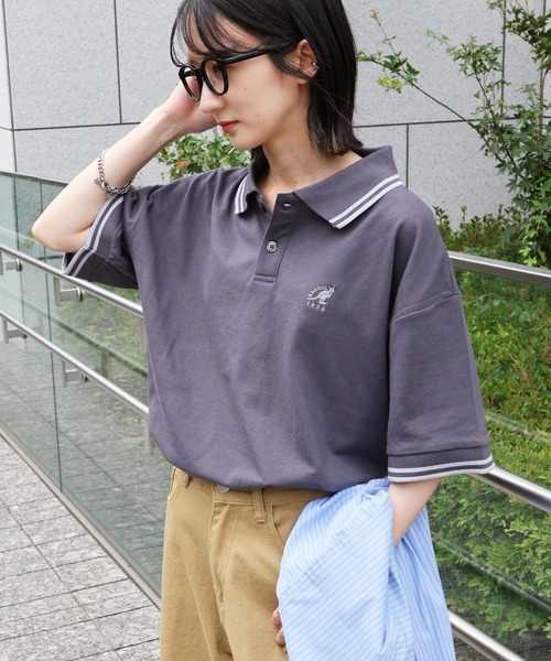 KANGOL（カンゴール） ポロシャツ 半袖 「KANGOL/カンゴール」別注