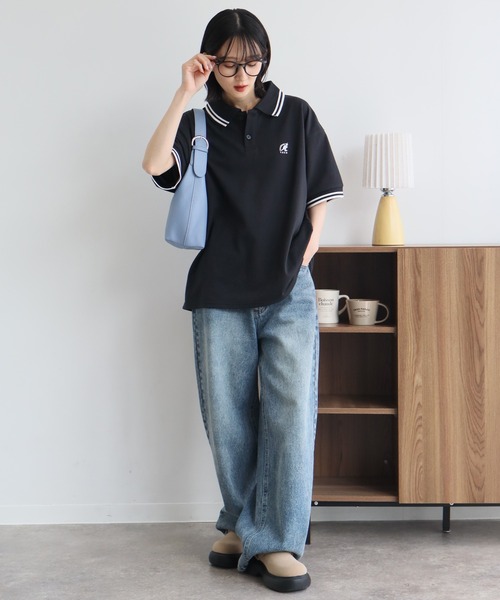 KANGOL（カンゴール） ポロシャツ 半袖 「KANGOL/カンゴール」別注