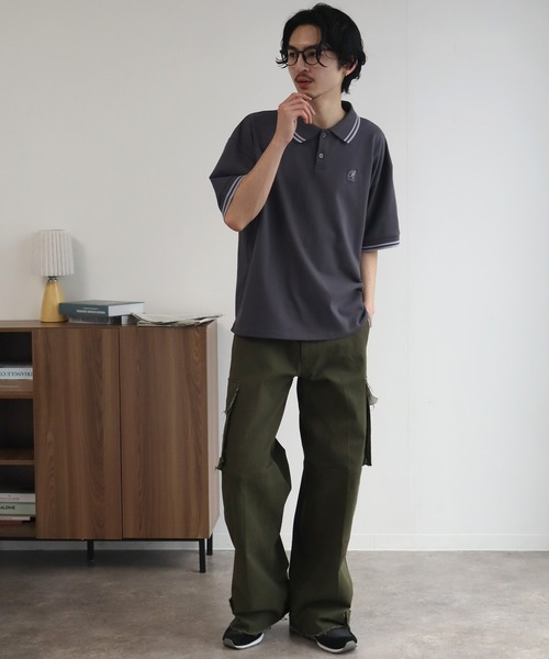 KANGOL（カンゴール） ポロシャツ 半袖 「KANGOL/カンゴール」別注