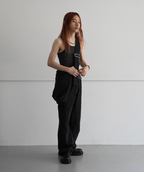 「KAIKO」 ショルダーバッグ ONE SIZE アッシュグレー メンズ