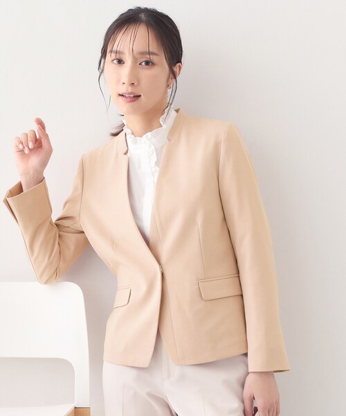 ノーカラージャケット（サイズ（S/M/L）：～SS(XS)）の商品一覧 通販