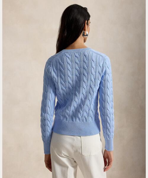 【美品】POLO RALPH LAUREN ケーブルニットカーディガン ケーブルニット ウールカシミヤ カーディガン | ポロ ラルフ ローレン