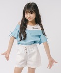 ブラウス シャツ 「2点セット」オープンショル...の詳細画像5