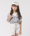 ブラウス シャツ 「2点セット」オープンショル...の詳細画像4