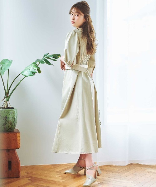 「WILLSELECTION」 シャツワンピース MEDIUM ブルー レディースの画像