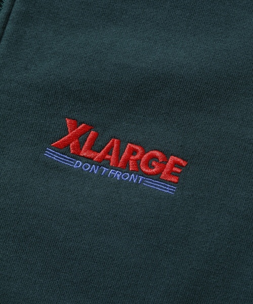 「XLARGE」 ジップアップパーカー M アッシュ メンズの画像