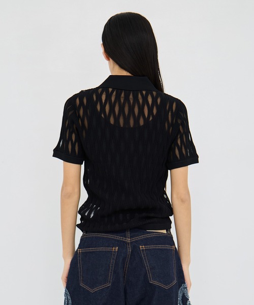 TAG（PORTER） ニット セーター 「TAAKK/ターク」Polo Knit/ポロニット
