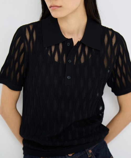 TAG（PORTER） ニット セーター 「TAAKK/ターク」Polo Knit/ポロニット