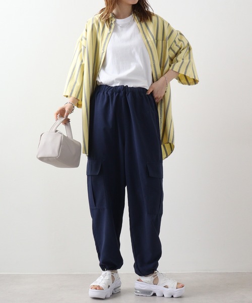 「FUNALIVE」 カーゴパンツ L グレー メンズ_画像7