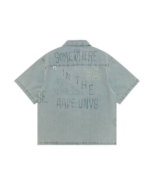 シャツ AAPE MAIN SHORT SLEEVE SHIRT メンズの画像