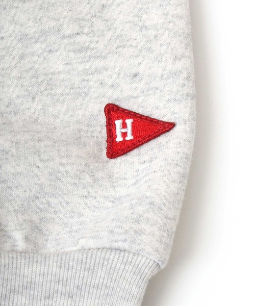 「Healthknit」 スウェットカットソー L マルーン メンズ_画像2