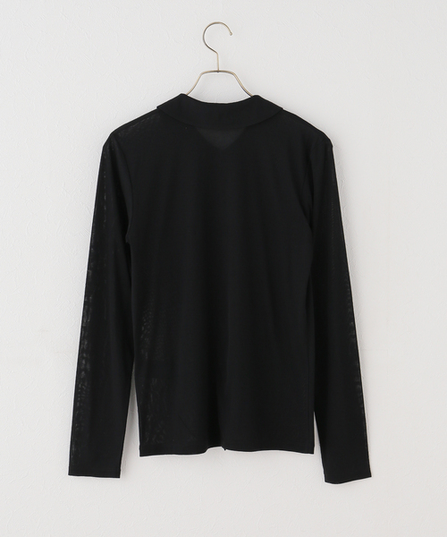 tシャツ 「接触冷感」シアーシャツカットソー レディースの画像