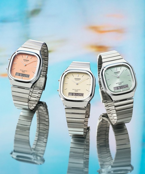 腕時計 CASIO/カシオ 腕時計 CASIO CLASSIC AQ-240E-7A2JF メンズ レディースの画像