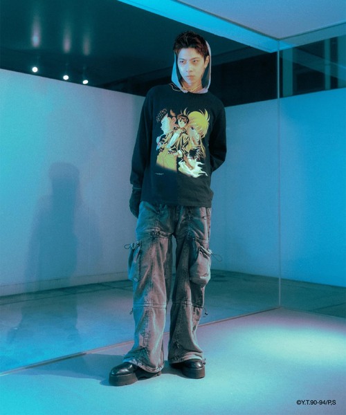 F-LAGSTUF-F（フラグスタフ） tシャツ ”MULTI” LS TEE(x幽遊白書
