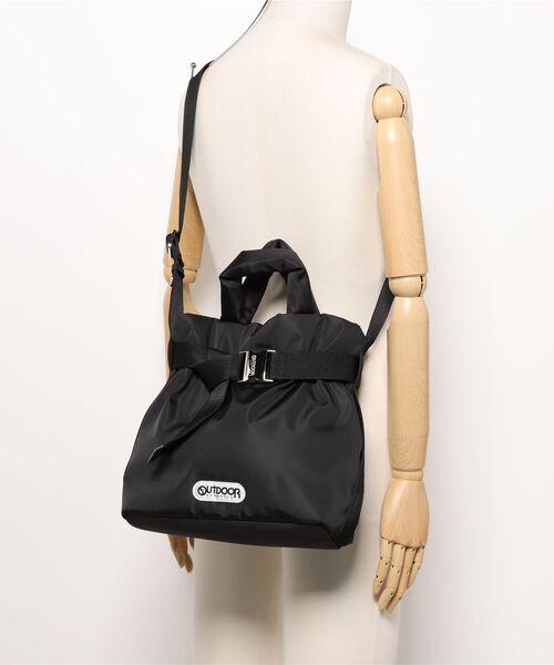 「OUTDOOR PRODUCTS」 2WAYバッグ S ブラウン レディース_画像5