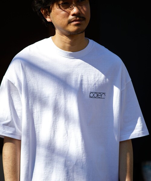 「POLeR」 半袖Tシャツ SMALL ホワイト メンズ_画像9