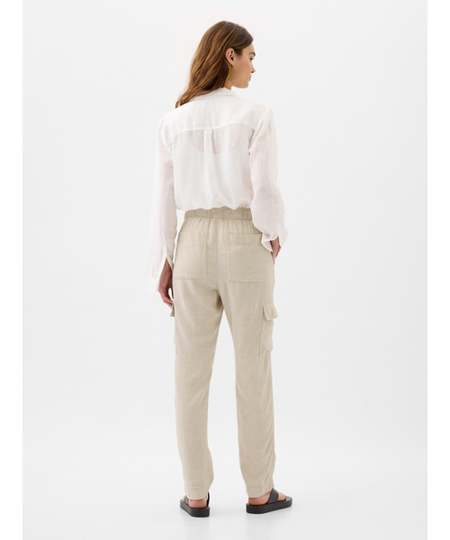 「GAP」 カーゴパンツ X-SMALL ベージュ レディース_画像2