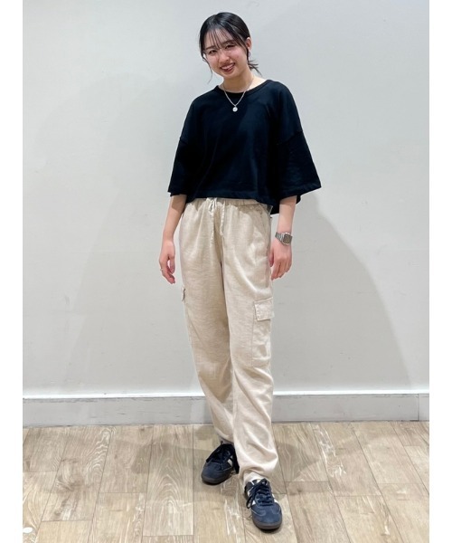 「GAP」 カーゴパンツ X-SMALL ベージュ レディース_画像7