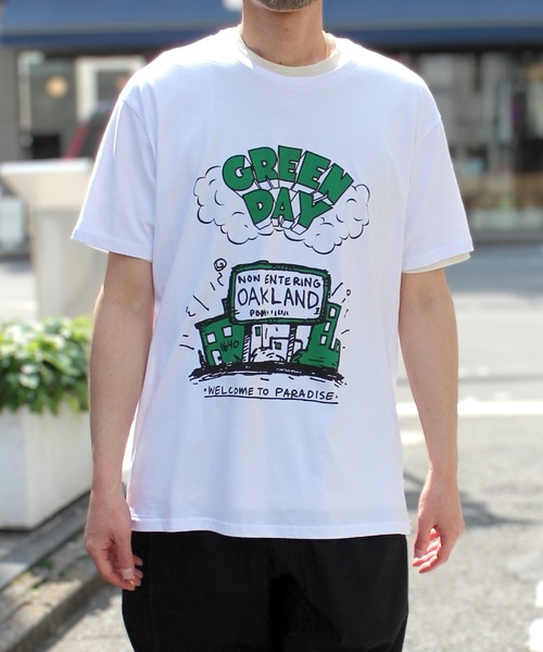 「ROCK-OFF」 半袖Tシャツ L ホワイト メンズ_画像7