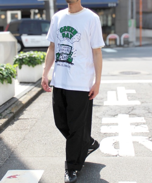 「ROCK-OFF」 半袖Tシャツ L ホワイト メンズ_画像8