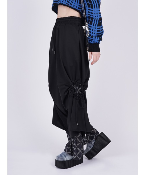 「PAMEO POSE」 パンツ MEDIUM レッド レディース_画像6