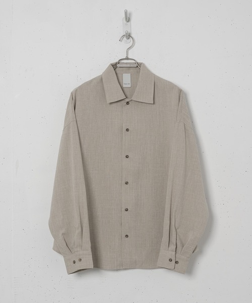 「Casper John」 長袖シャツ SMALL ブラウン メンズ_画像7