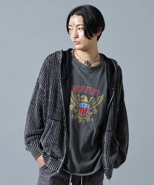 LHP DankeSchon ダンケシェーン アイアンクロス フェード パーカー DANKE SCHON（ダンケシェーン） パーカー 「WEB＆DEPOT限定