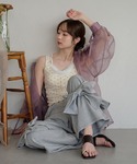 カップ付き キャミソール lace layer...の詳細画像4