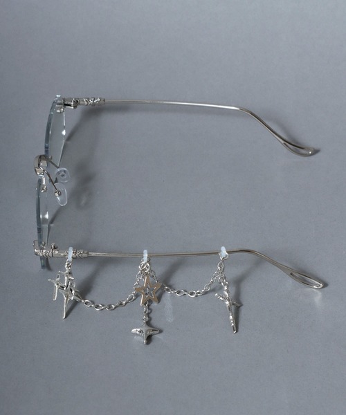 SITRY（シトリー） サングラス Rimless Glasses with Charms/モチーフ