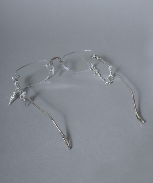 SITRY（シトリー） サングラス Rimless Glasses with Charms/モチーフ
