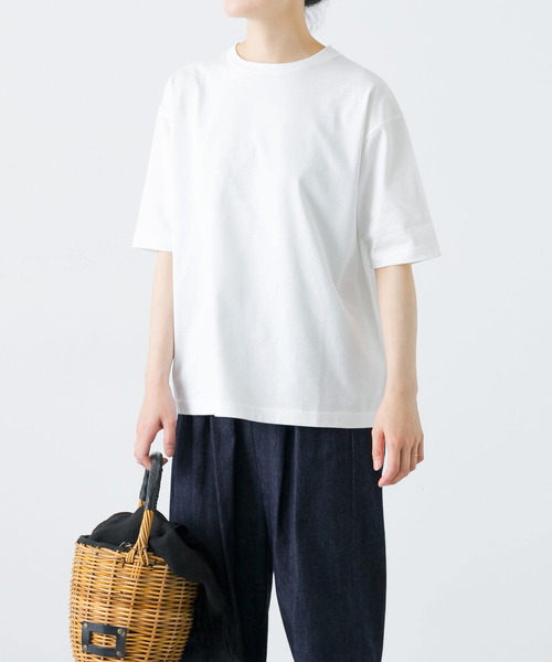 「かぐれ」 半袖Tシャツ FREE チャコールグレー レディース_画像9