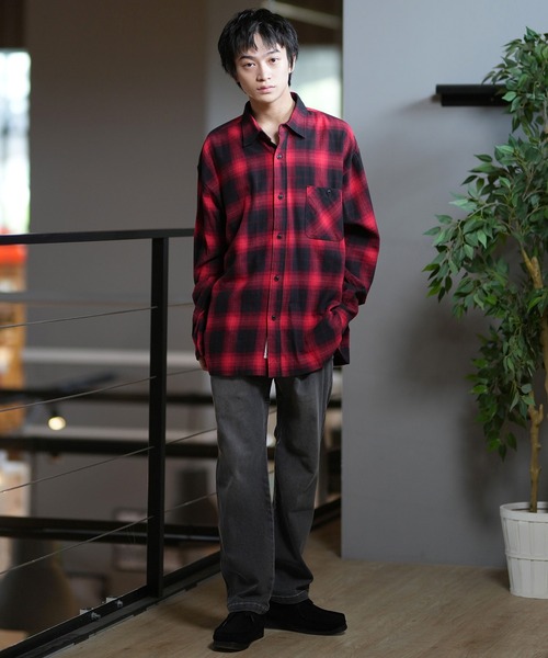 「ムラサキスポーツ」 「DEAR LAUREL」デニムパンツ L ブラック メンズ_画像9