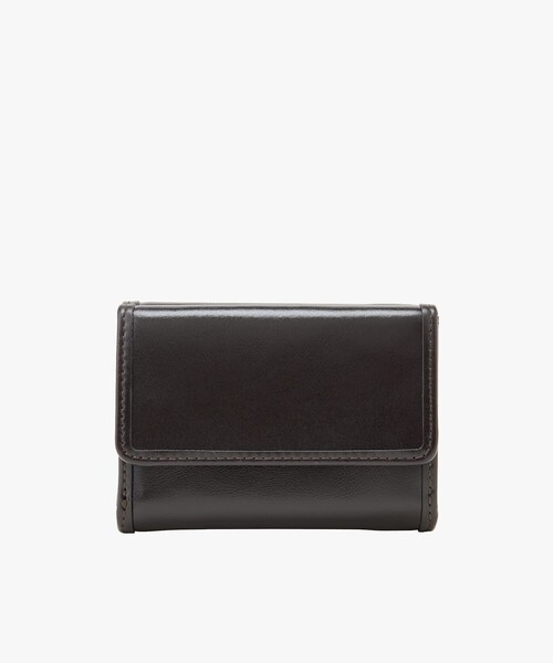 agnes b.（アニエスベー） 財布 レザー 三つ折り ウォレット ”Nathalie