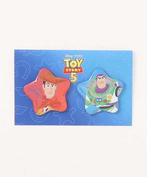 PIXAR バッジ 「 Disney/Pixar 」 トイ・ストーリー5 缶バッジ 26S8