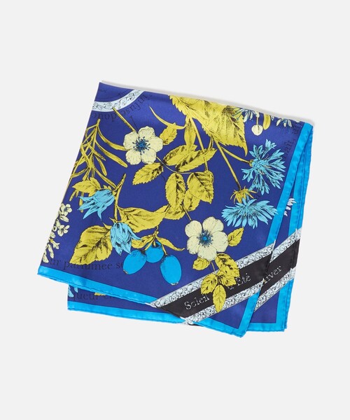 manipuri（マニプリ） スカーフ バンダナ 「manipuri」SILK 65×65