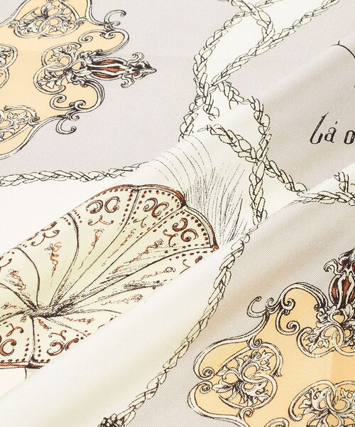 manipuri（マニプリ） スカーフ バンダナ 「manipuri」SILK 65×65