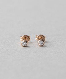 ete（エテ） ピアス K18 ダイヤモンド 0.1ct ピアス「ブライト