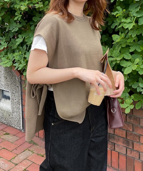 ぎし LIBEIRO ベージュ ニットセットアップ Sサイズ 楽天市場】アシメデザイン ゆったり ニット レディース ざっくり