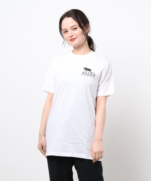 tシャツ 「GECKO HAWAII/ゲッコーハワイ」GECKO SURFBOARDS TEE(UN) レディース メンズ