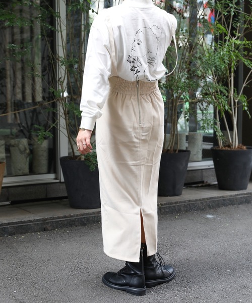 サス付フラップタイトスカート ap retro スカート ロングタイトスカート サス付き : ZOZOTOWN Yahoo